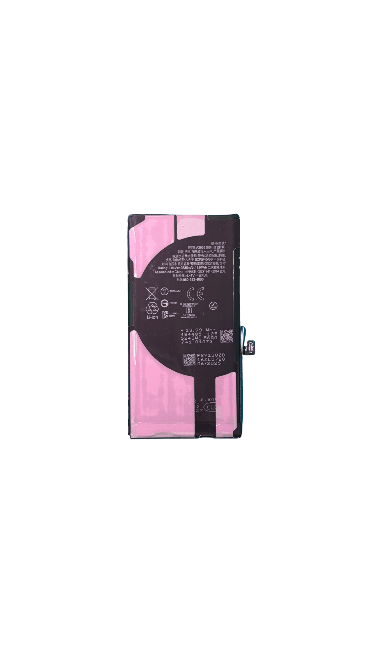 Bateria iPhone 13 HC Diag